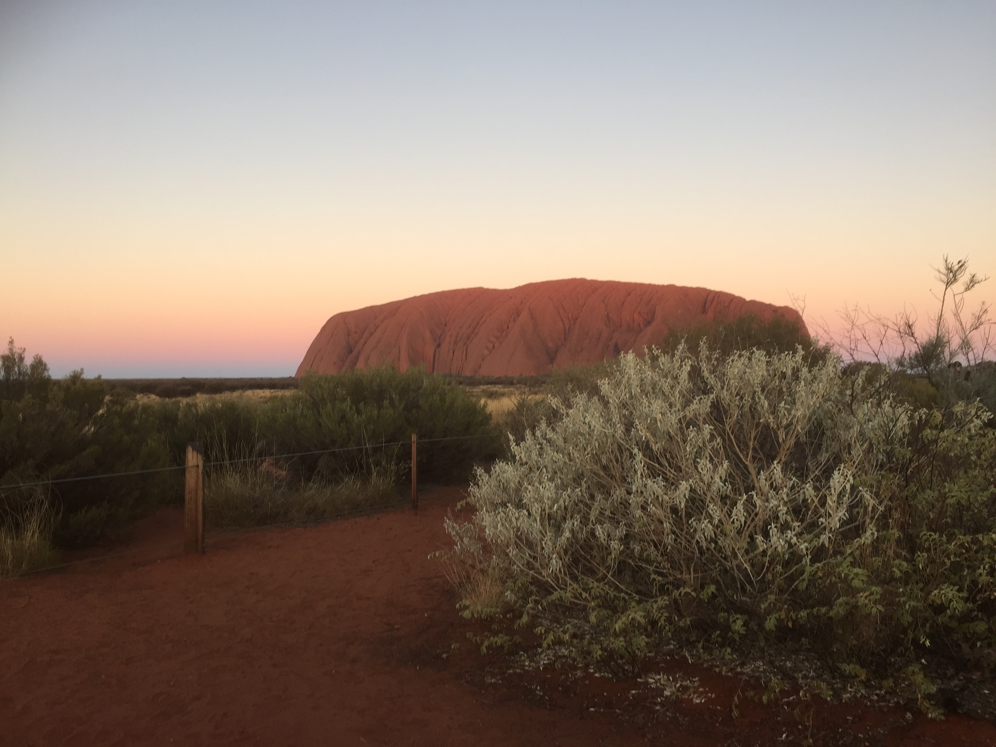 picture of Uluru
